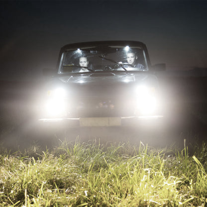 2Pc 7in 6000LM LED HEADLIGHT FOR GM C10 AND JEEP