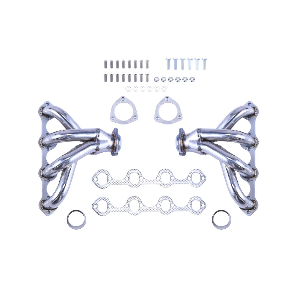 1964-1978 FORD 289-302-351 V8 Stainless SBF HUGGER HEADERS