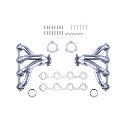 1964-1978 FORD 289-302-351 V8 Stainless SBF HUGGER HEADERS